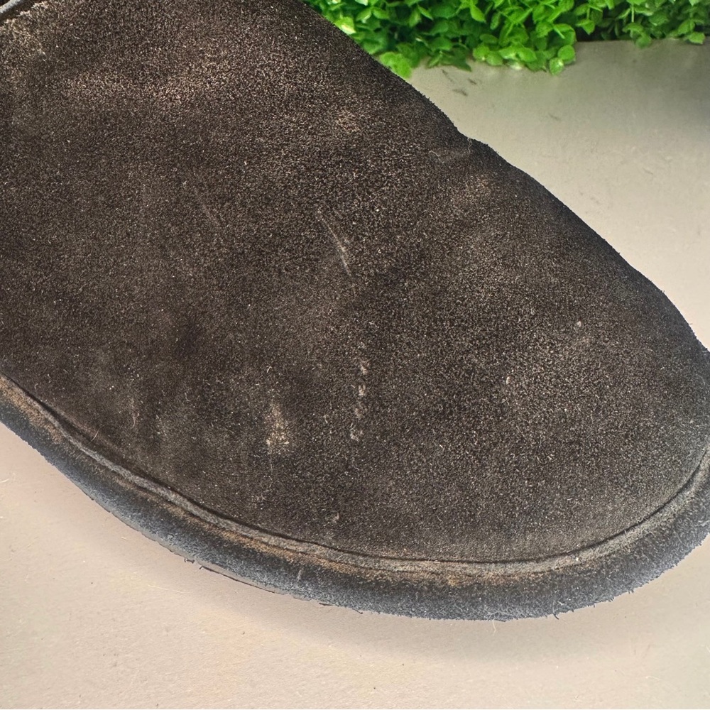 Bearpaw Black Boots with Lace Up Back Size 10 - Picture 11 of 12